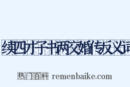 续四才子书两交婚传反义词是什么意思的图片
